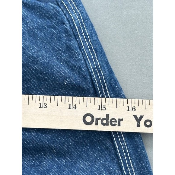 Vintage San Francisco Riding Gear Jean YOUTH KIDS 19X35" Bell Bottom Flares 70s - Picture 7 of 16